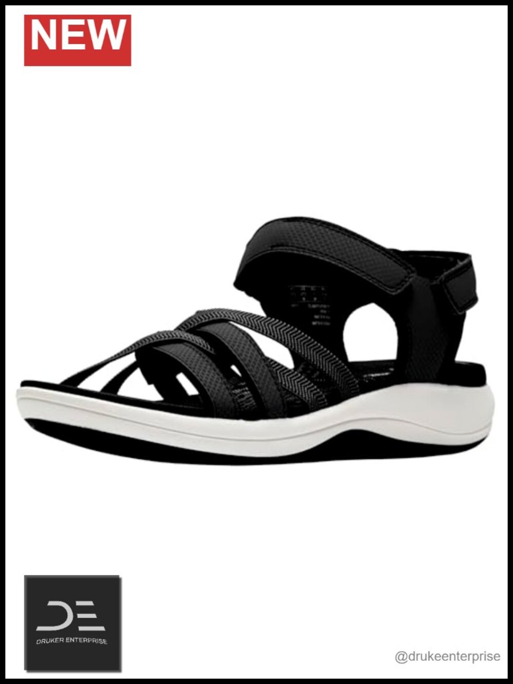 Women's Athletic Sandals with Adjustable Straps & Cushioned Footbed